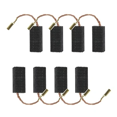 Image of ECSiNG 4 Pairs of Angle Grinder Carbon Brushes 5x8x17mm 1607014116 Compatible with Bosch PWS7 115 GWS9 125 S4B GWS500 GWS650 PWS500 PWS550 Power Tool Replacement Accessories