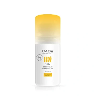 Image of Laboratorios Babé 24h Deodorant 0% Alcohol, Microbiome Friendly, White, 50ml