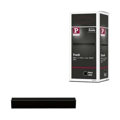 Image of Paulmann 96902 URail rail 10cm 230V black matt system expandable