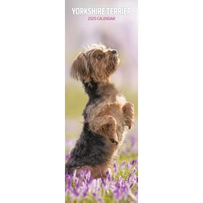 Image of Yorkshire Terrier 2025 Slim Calendar