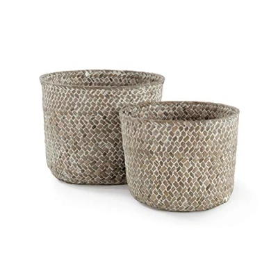 Image of Compactor Mika Basket, Metal Beige