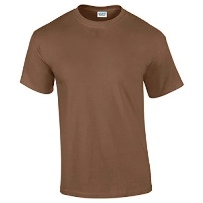 Image of Gildan Mens Heavy Cotton Short Sleeve T Shirt (L) (Military Green)