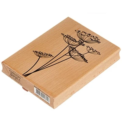 Image of Florilèges fh112001 Stamp Scrapbook Flowers Design Light Beige 13 x 10 2,5 cm