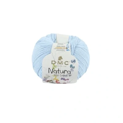 Image of DMC Natura Yarn, 100% Cotton, Bleu Layette (N05), 50g