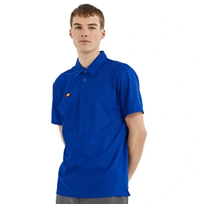 Image of ellesse Mens Bertola Polo Shirt Blue S