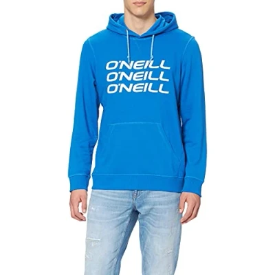 Image of O&#039;Neill Men&#039;s Triple Stack Hoodie Kapuzenpullover Sweatshirt Freizeit und Sport T Shirt, Victoria Blue, XL