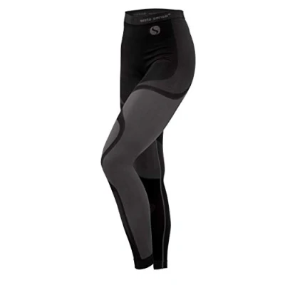Image of Sesto Senso® Women Functional Underwear Long Johns Leggings Base Layer Bottom (M, Grey)