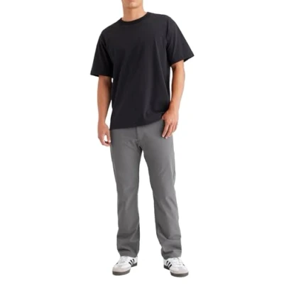 Image of Dockers Men&#039;s GO Jean Cut Slim Bottoms, CAR Park Grey, 3W 36L