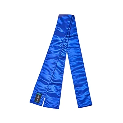 Image of Playwell Martial Arts Grading Satin Kung Fu Sash Blue