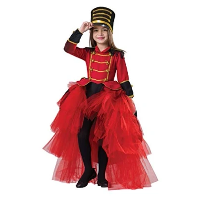 Image of Dress Up America Band Majorette Costume Nutcracker for Girls Toy Soldier Uniform Kids