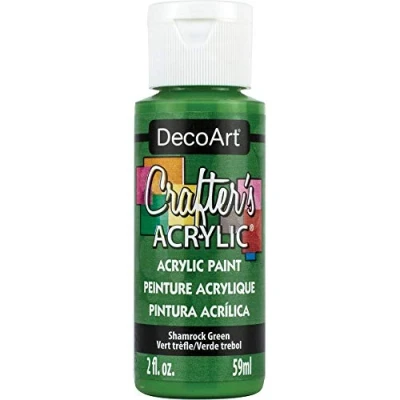 Image of DecoArt Acrylic Paint, Shamrock Green, 59ml