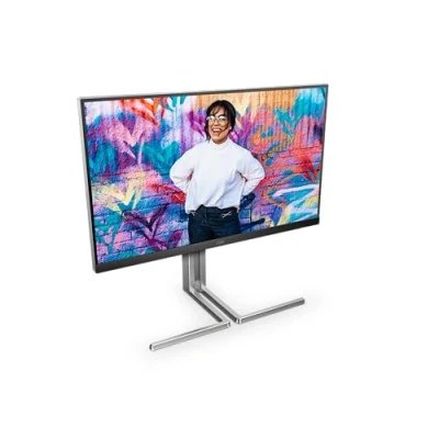 Image of AOC Q27U3CV 27 inch QHD monitor, speaker, height adjustable, HDR400 (2560x1440, 75 Hz, HDMI, DisplayPort (in/out), USB C (96 W PD), Hub) black