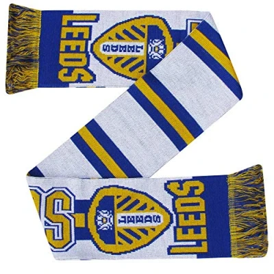 Image of Leeds Football Fans Souvenir Promotion Scarf The Whites Match Day (100% Acrylic)