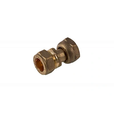 Image of COMAP 35702 22mm x 3/4&quot; Compression Straight Tap Connector Plumbing Fitting