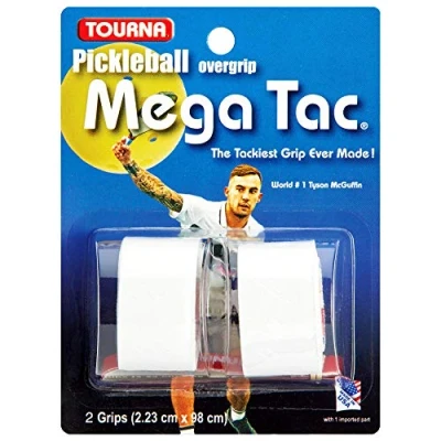Image of Tourna Pickleball Mega Tac Overgrip, White