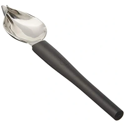 Image of Mercer Culinary M35146 Large Precision Spoon 8&quot;, Stainless Steel,