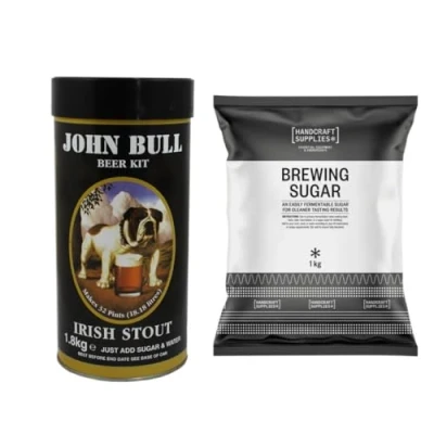 Image of DO IT at Home John Bull Irish Stout Brewing Kit, 1.8kg, Makes 32 Pints, with Sugar