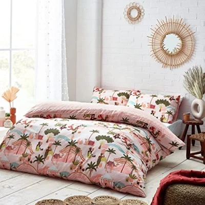 Image of furn. Nalani Duvet Cover Set, Sand, Super King