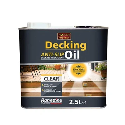Image of 2.5 L Anti Slip Decking Oil Clear
