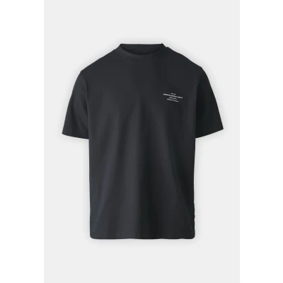 Image of Jack &amp; Jones Premium Jprblachad CREW NECK TEE Print Tshirt, Men&#039;s, Size: XXL, Black