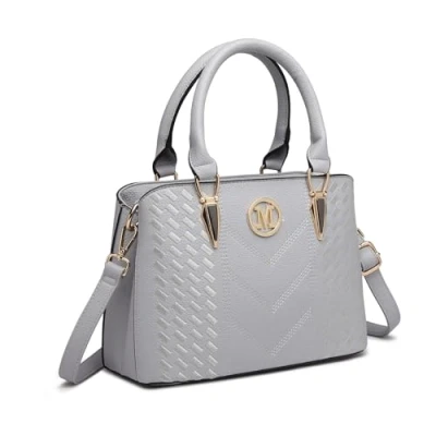 Image of Miss Lulu Handbags for Women, Small Top Handle Bag, Shoulder Bag Ladies Travel Working Business Date Shopping