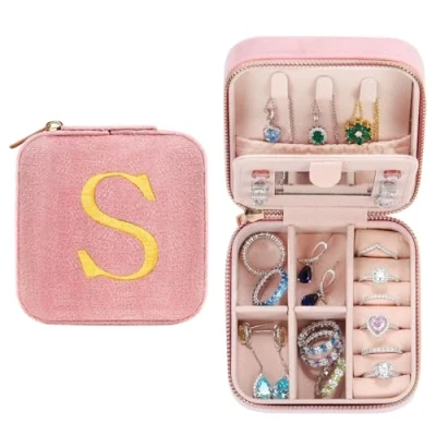 Image of TINGN Gifts for Women Birthday Personalised Travel Gift S, Jewellery Storage Box