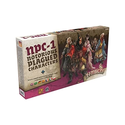 Image of Zombicide: Black Plague Notorious Plagued Characters # 1 (Edge Entertainment edgbp003) board game
