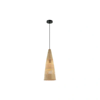 Image of Varosha Bamboo Wire Ceiling Pendant Light Natural