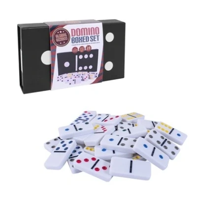 Image of Global Gizmos Double Six Dominoes In Box