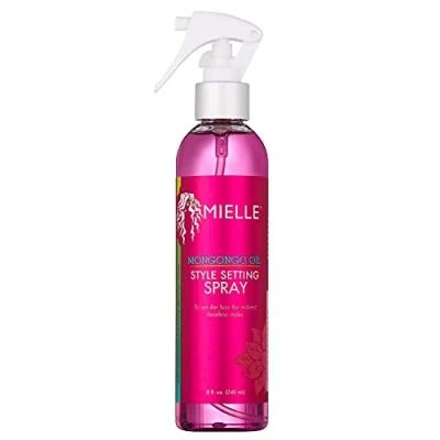 Image of Mielle Organics Mongongo Oil Setting Spray 240 ml, White