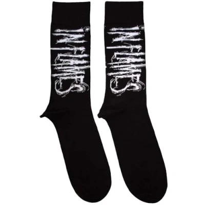 Image of Rock Off officially licensed products In Flames Band Logo Ankle Socks One Size