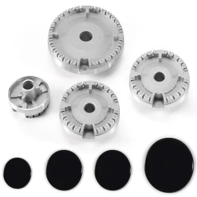 Image of Sweetness Stove Hat Set, Improved Lid, Oven Gas Stove, Burner Crown, Flame Cap, Fits Most Burners