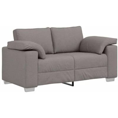Image of Sofa Taupe 160 x 77 82 cm Fabric Vidaxl