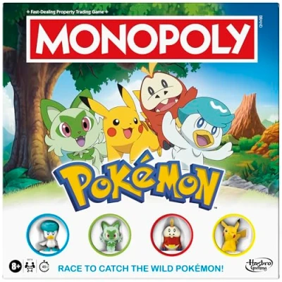 Image of Monopoly Pokémon Edition Board Game English Version