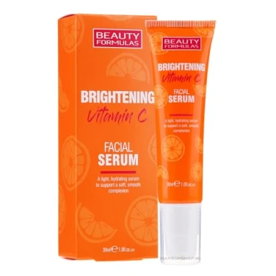 Image of Beauty Formulas Brightening Vitamin C Facial Serum, 30ml
