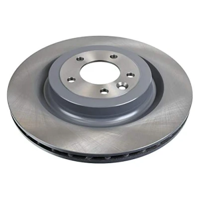Image of LR033303, LR099038, LR161899 Brake disc FEBI BILSTEIN 108534 Rear Axle 365mm 25mm 5 Hole 120mm internally vented Coated LAND ROVER: Range Rover 4