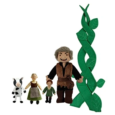 Image of the Puppet Company Jack &amp; Beanstalk Story Finger Set