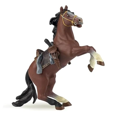 Image of PAPO MEDIEVAL FANTASY 39905 Horse of Musketeers Figurine, Multicolour, Medium