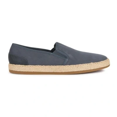 Image of Geox U Pantelleria A Espadrille Wedge Sandal, Navy, 7 UK