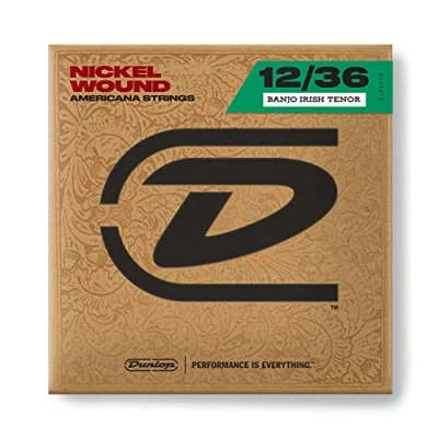 Image of Dunlop DJN1236 Nickel Irish Tenor Banjo Strings (Pack of 4)
