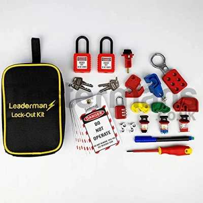 Image of Leaderman LOFL K1 Ultimate Lock Out/Off Kit MCB/RCD Safe Isolation