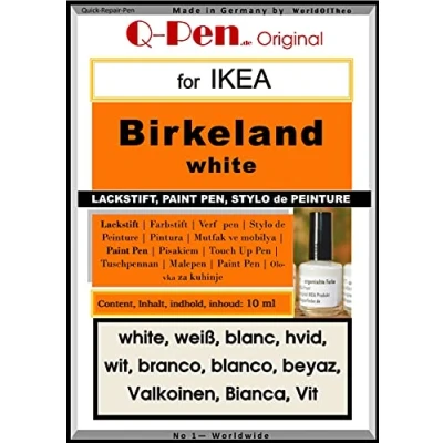 Image of Q Pen Touch Up Paint for IKEA BIRKELAND White