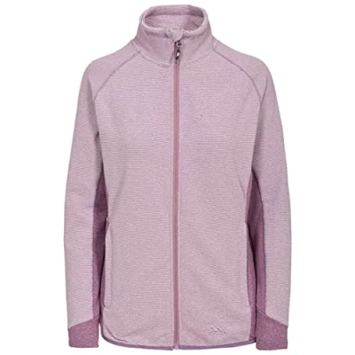 Image of Trespass Women Detour Warm Fleece Jacket 220gsm for Ladies/ Women/ Adults Walking/ Hiking/ Trekking/ Camping/ Outdoor/ Snowsports/ Skiing/ Snowboarding Blackberry, XXS