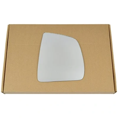 Image of Less4spares Wing Mirror Glass Right Compatible with Vauxhall Combo D 2012 2018 STICK ON Driver Off Side Convex