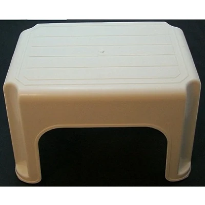 Image of Whitefurze Stool, Plastic, Cream, 40 cm