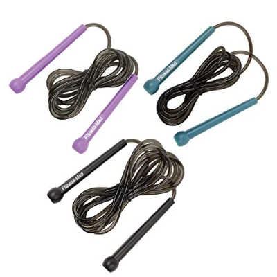 Image of Fitness Mad Speed Skipping Rope, 8ft / 9ft 10ft