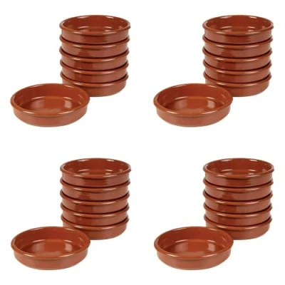 Image of BonneBouffe Tapas Dishes Terracotta 12cm x 24