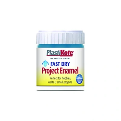 Image of Plastikote B23W 59 ml Enamel Paint Bottle Harbour Blue
