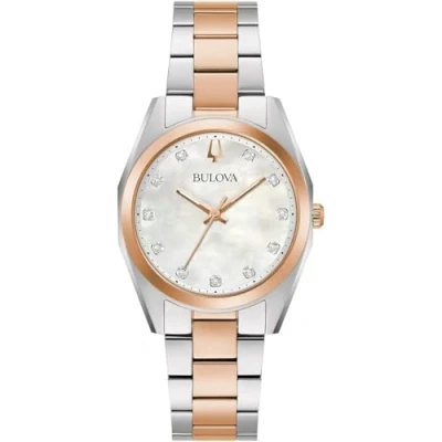 Image of Bulova Surveyor WoMens Multicolour Watch 98P207 Stainless Steel One Size