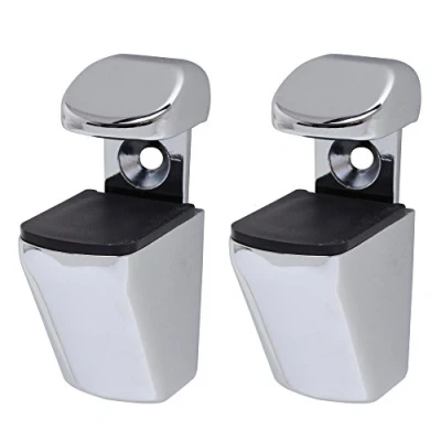 Image of Duraline Clip Mini Shelf Support for Boards 4 22 mm Chrome Pack of 2